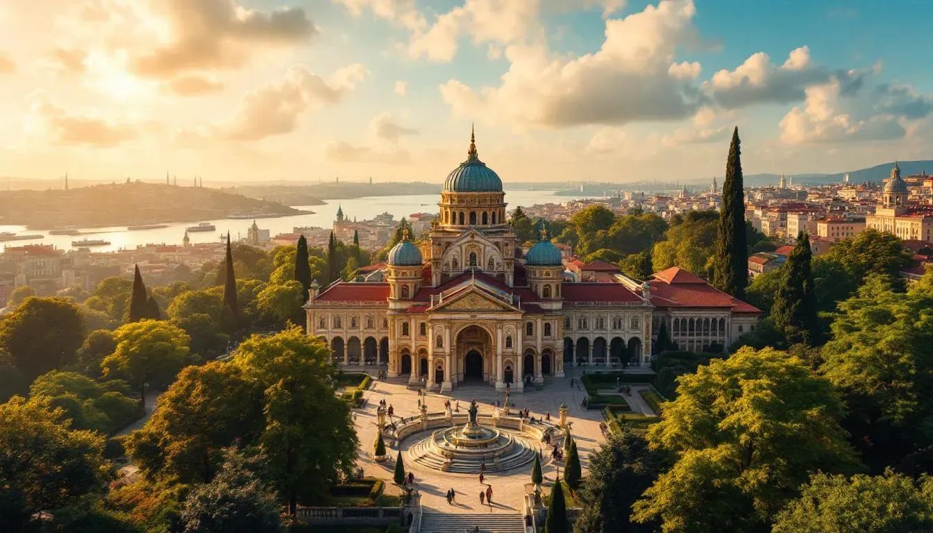 historic palace Palace - filming location in Turkey