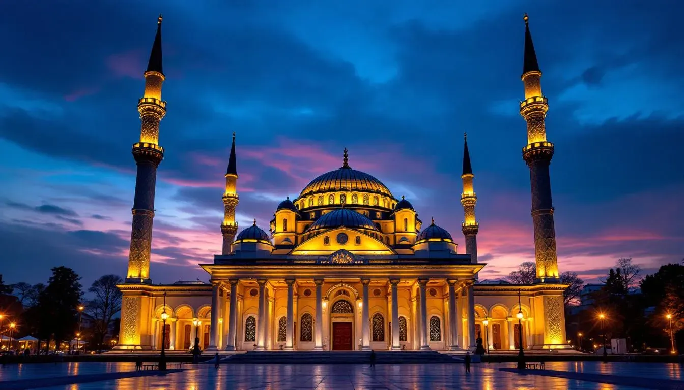 Kocatepe Mosque - filming location in Turkey