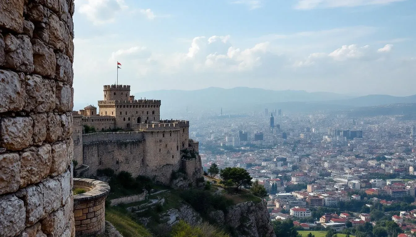 Ankara Castle - filming location in Turkey