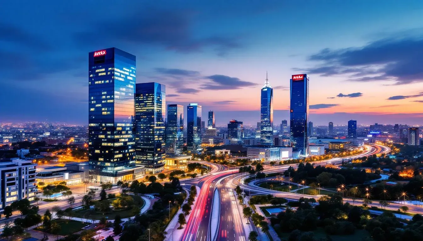 Ankara Modern Skyline - filming location in Turkey