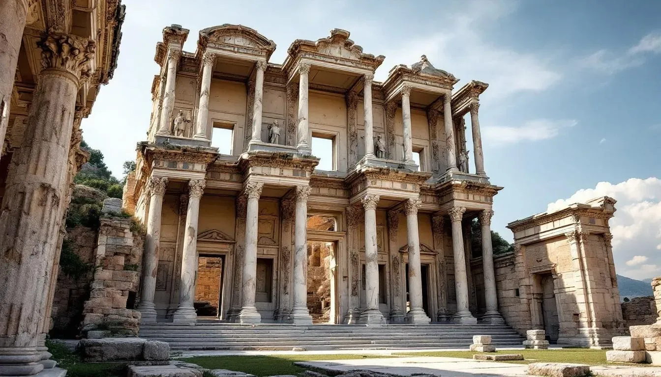 Ephesus Ruins - filming location in Turkey