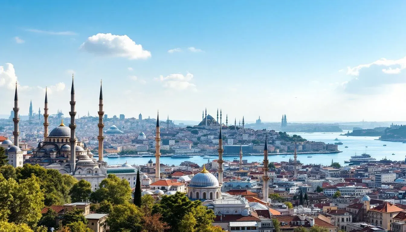Istanbul Panorama Golden Horn - filming location in Turkey